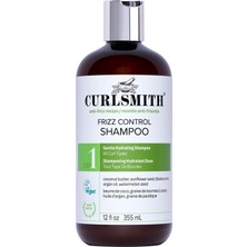 Odea Curlsmıth - Kıvırma Kontrolü Temizleyici, Nazik Nemlendirici Saç Şampuanı, Tüm Kıvrılma Tipleri Için, Uzun Ömürlü Kabarma Kontrolü, Vegan, 355 Ml/12 Fl Oz