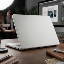 Odea Caseonn Apple Macbook Neo 13" Inç Uyumlu Kılıf A3404 (2026) Mat Buzlu Koruyucu Sert Kapak Beyaz