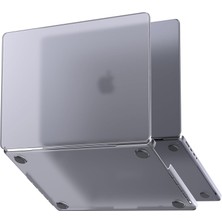 Odea Minesk MacBook Air 15,3 ile Uyumlu M4 (A3241) M3 (A3114) M2 (A2941) Polikarbonat Sert Koruyucu Çizilme ve Darbe Önleyici Kılıf (Mat-Uzay Gri, 15 Inç 2023-2024)