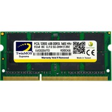 Odea Twinmos Ddr3 4gb 1600MHZ 1.35V Low Voltage Notebook Ram (MDD3L4GB1600N)