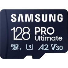 Odea Samsung Pro Plus 128GB Microsdxc Uhs-I Bellek Kartı MB-MY128SA/WW, U3, V30, A2 Hız Sınıfı, 180 Mb/sn Okuma, 130 Mb/sn Yazma