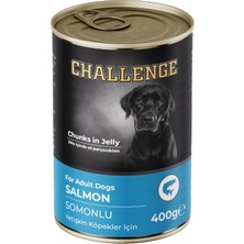 Odea Challenge Konserve Köpek Somonlu Yetişkin 400 gr