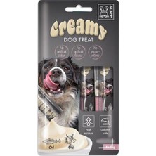 Odea M-Pets Köpek Ödülü Creamy Morina Balıklı Biftekli 4X15GR