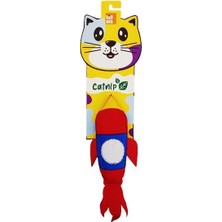 Odea Tigres Venator Catnipli Roket Şeklinde Kedi Oyuncağı