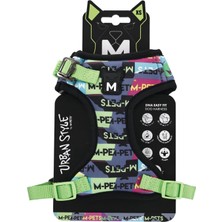 Odea M-Pets Urban Style Dna Easy Fit Köpek Göğüs Tasması (Xs)