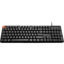 Odea Xiaomi Kablolu Mekanik Klavye, Q Türkçe Düzen, Multimedya ve Numerik Tuşlu, Ofis ve Oyun Kullanımı Için, Aydınlatmalı, Siyah