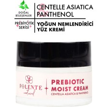 Odea Polente Natural - Prebiotic Moist Cream - Cica & Panthenol Yoğun Nemlendirici Prebiyotik Yüz Kremi (50 Ml)
