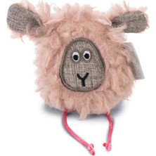 Odea Beeztees Kedi Oyuncağı, Koyun, Peluş, Pembe, 12X12X3CM