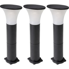 Odea Kuğu Set Üstü Duvar Armatürü 3 Adet 60 cm Şık Bahçe Apliği Villa Dış Mekan Duvar Lambası