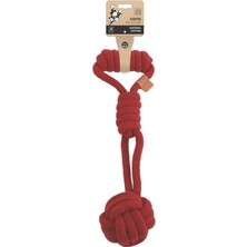 Odea M-Pets Coto Red Tug Ball 36CM Örgü Oyuncak