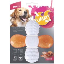 Odea M-Pets Yummy Cross Et Aromalı Kauçuk Köpek Oyuncağı