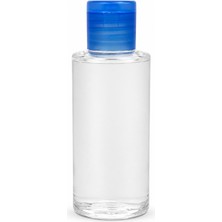 Odea 50 Adet 50 ml Boş Plastik Şişe OM62 Mavi Kapak