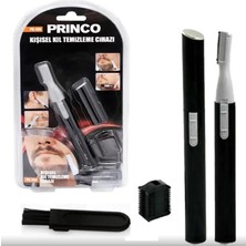 Odea Ezgi Elektronik Princo PR-100 Kulak Burun Ense Yanak Kaş Kıl Temizleme Kesme Kısaltma Cihazı Düzeltme Makinesi + Pil Hediyeli