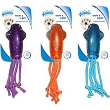 Odea Pawise 6 Ipli Mürekkep Balığı Köpek Oyuncağı 30 cm