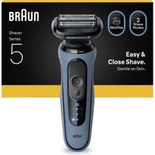 Odea Braun Series 5 Elektrikli Tıraş Makinesi Islak Kuru Kullanım Lacivert 52-A1000S
