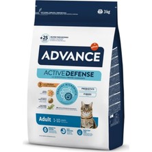 Odea Advance Tavuklu ve Pirinçli Yetişkin Kedi Maması 3 kg