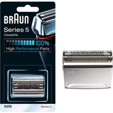 Odea Braun 5 Serisi Tıraş Makinesi Yedek Başlığı 52S (Gümüş)