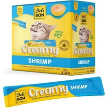 Odea Delibon Creamy Karidesli Sıvı Kedi Ödülü 15 gr 100'LÜ Paket