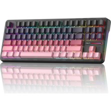 Odea Aula F87 Pro Wireless Mechanical Keyboard, 75% Tkl Tri-Mode 8000MAH Battery