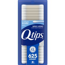 Odea Q-Tips Hijyen ve Güzellik Bakımı Için Pamuklu Çubuklar Orijinal Pamuklu BEZ%100 Pamuktan Yapılmıştır 625 Adet