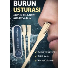 Odea Burun Kıl Alma Usturası 4'lü Set, Kulak Temizleme Aparatı