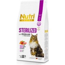 Odea Nutri Feline Kısırlaştırılmış Somonlu Yetişkin Kedi Maması 10 kg *#