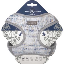 Odea M-Pets Haute Couture Kedi Göğüs Tasması Mavi