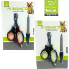 Odea Nunbell Kedi Köpek Tırnak Makası+Törpü 14 cm