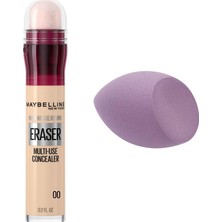 Odea Maybelline New York Instant Anti Age Eraser Kapatıcı, 00 Ivory, 6.8 ml & Hediye Makyaj Süngeri