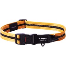 Odea Rogz Airtech Klasik Köpek Tasması X-Large - Koyu Sarı
