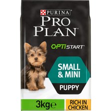 Odea Pro Plan Optistart Küçük ve Mini Yavru Kuru Köpek Maması Tavuk 3kg