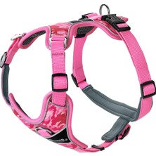 Odea Divo Camouflage Göğüs Tasması L Pembe