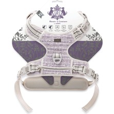 Odea M-Pets Haute Couture Köpek Göğüs Tasması Mor (Xl)