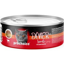 Odea Prochoice Döner Lamb, Sos Içinde Kuzu Etli Tam & Dengeli Yetişkin Kedi Maması 70 gr x 12 Adet
