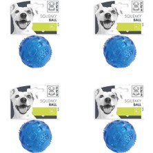 Odea M-Pets Squeaky Köpekler Için Oyun Topu Mavi 6,3cm
