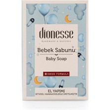 Odea Dionesse 100% El Yapımı ve Doğal Bebek Sabunu 90 gr - Bitkisel Gliserin, Doğal Yağlar ile Bebeğiniz Için Saç ve Vücut Temizleyici Sabun