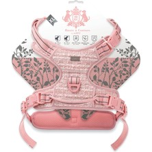 Odea M-Pets Haute Couture Köpek Göğüs Tasması Pembe (Xl)