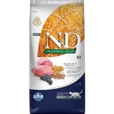 Odea N&d Ancestral Grain Kuru Kedi Maması, Kuzu, Kılçıksız Buğday, Yulaf ve Yabanmersinli, Yetişkin, 5 kg