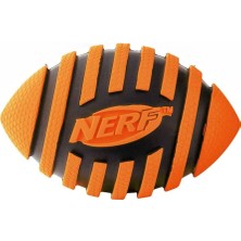 Odea Nerf Köpek Spiral Squeak Futbol Açık Hava Köpek Oyuncağı, 5 Inç Köpek Futbolu Gıcırtılı Oyuncak, Orta ve Büyük Irklar Için, Turuncu