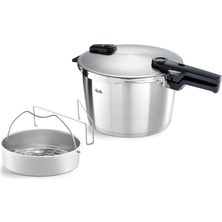 Odea Fissler Vitaquick Premium 8 Litre Düdüklü Tencere + Buharda Pişirme Aparatı
