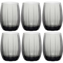 Odea Paşabahçe Linka Su Bardağı, Gri, 380 Cc, 6'lı Set, Meşrubat Bardağı