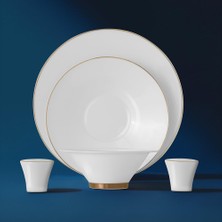 Odea Siena Gold Majestic 57 Parça Porselen Yemek Takımı