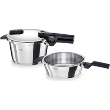 Odea Fissler Vitaquick Glossy Düdüklü Tencere 4,5+2,5 Litre