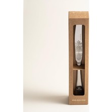Odea Dume Çelik Yemek Bıçağı 2X23X0.3 cm Mat Gümüş