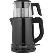 Odea PTM10 1,8 Lt Cam/siyah Çay Makinesi