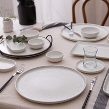 Odea Kütahya Porselen 890671 Bone Nordic Iris 28 Parça Kahvaltı Takımı