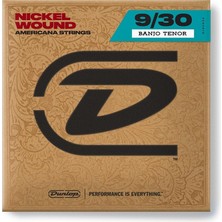 Odea Dunlop Strings DJN0930 Nikel Tenor Banjo (4'lü Set)