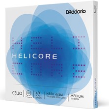 Odea D'addario Helicore Çello Tel Seti, 4/4, Orta Gerginlik
