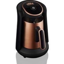 Odea Arzum Okka Arzum OK0010 Okka Minio Pro Türk Kahvesi Makinesi, 4 Fincan, 480W, 16.5X16X22.5 Cm, Paslanmaz Çelik, Bakır