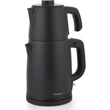Odea Conti CTM-125 Tealine Çelik Çay Makinesi 2000 W 1,7 L Siyah